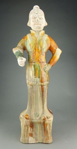 Tall Chinese Terra Cotta Figure (1 of 6)