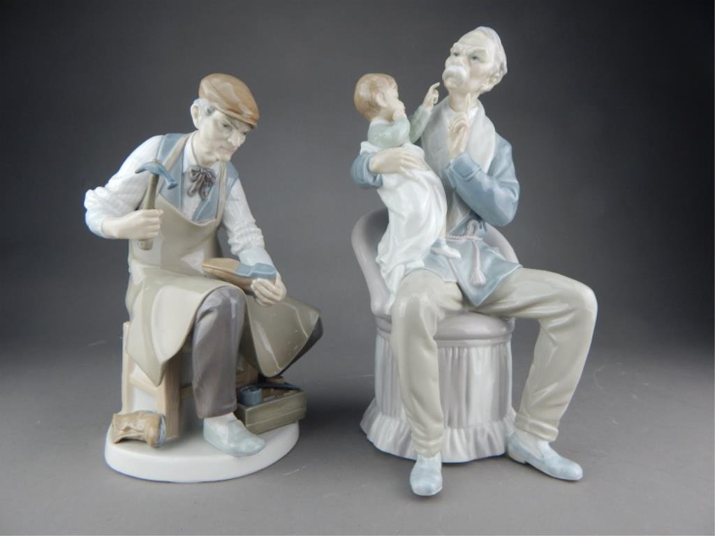LLADRO Collection of Two Lladro Figurines (1 of 3)