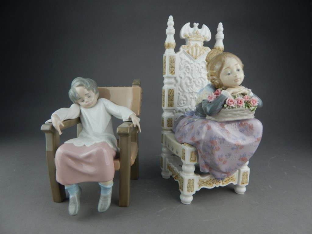 LLADRO Collection of Two Lladro Figurines (1 of 4)