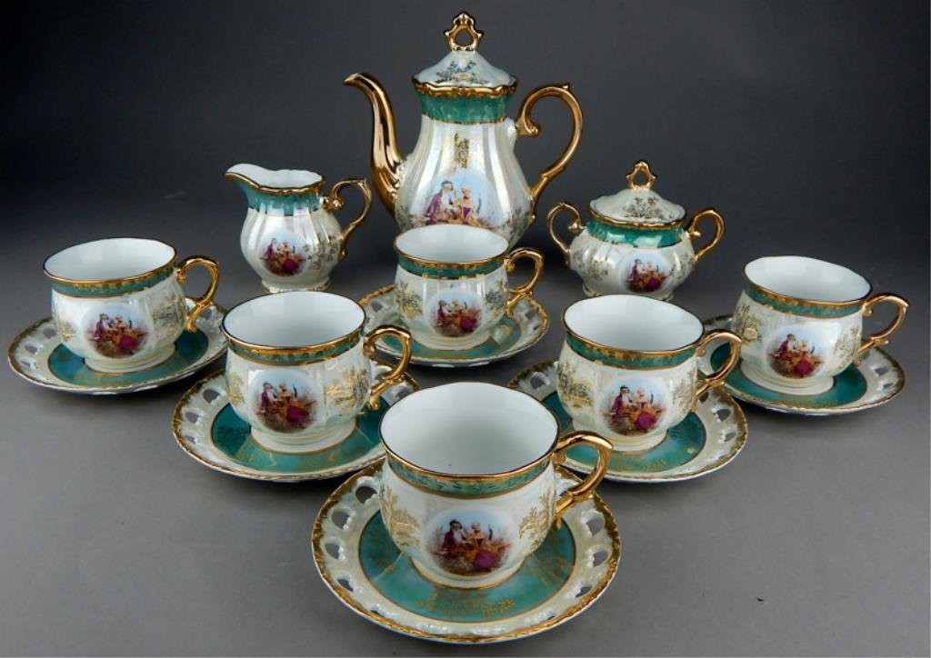 Lustre Porcelain Tea Set (1 of 10)