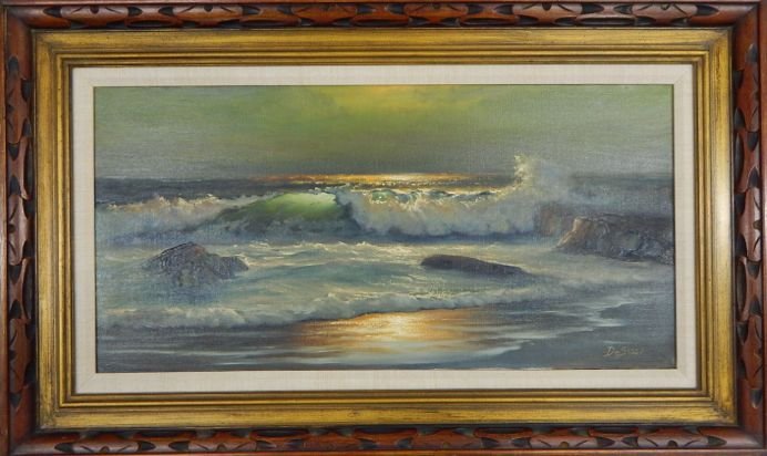 William De Shazo (b 1934) Oil on Canvas Painting (1 of 6)