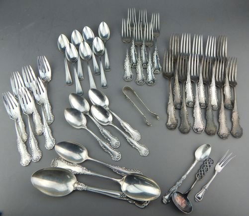 Sterling Silver 42pcs. of  Assorted Flatware (1 of 7)