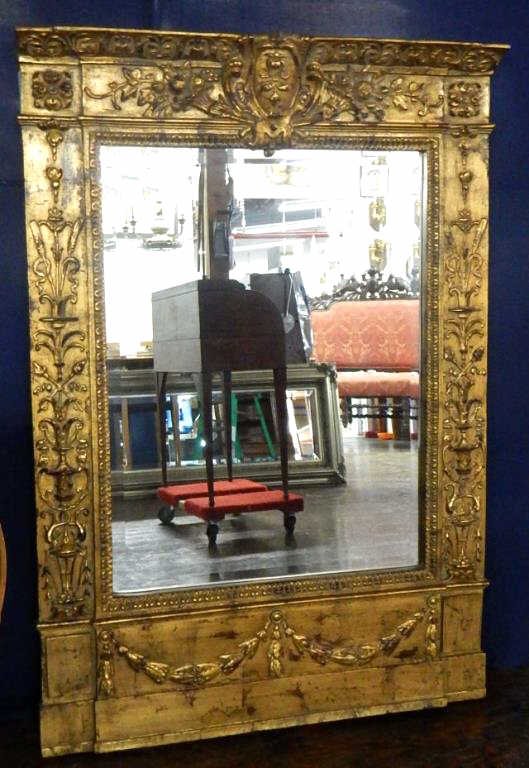 Decorative Gold Finish Mirror (1 of 3)