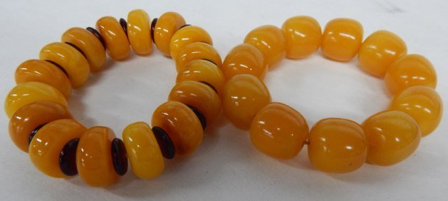 Two Amber Bracelets (1 of 2)
