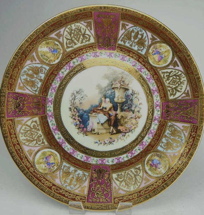 Royal Vienna Style Decorative Charger (1 of 8)