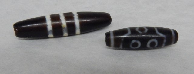 Two Carved Agate Beads (1 of 2)