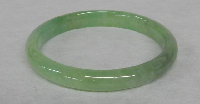 Green Jade Bangle (1 of 2)