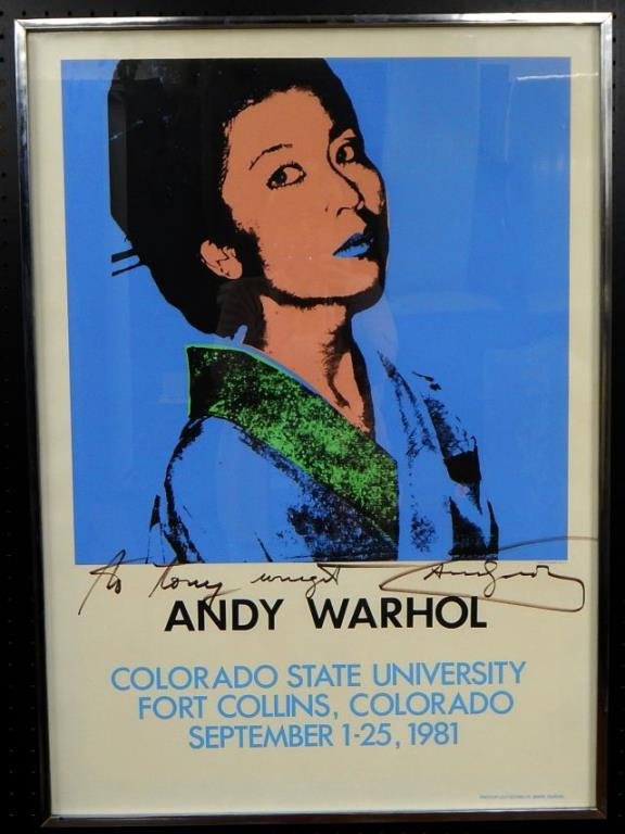 Andy Warhol (1928-1987) Portrait of Kimiko Powers (1 of 5)