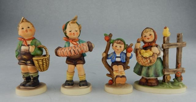 Four Vintage Goebel Hummel Figurines (1 of 3)