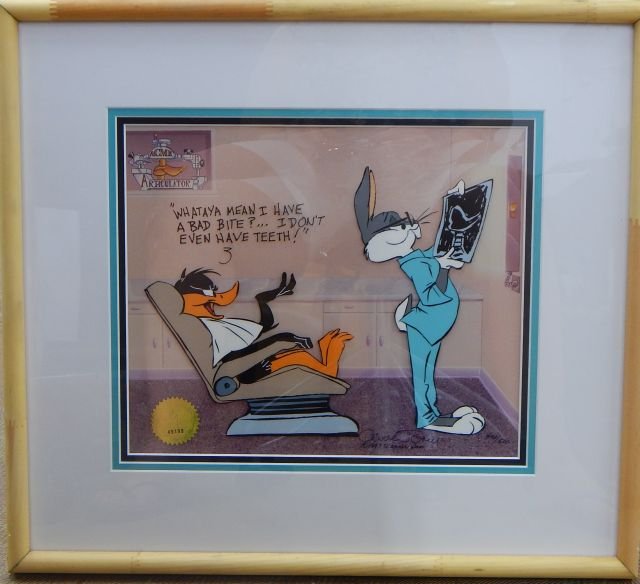 Warner Bros. Bugs and Daffy "Bad Bite" Cel (1 of 7)