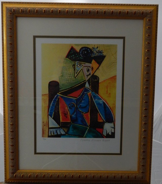 (206) Pablo Picasso " Men With Hat" (1 of 4)