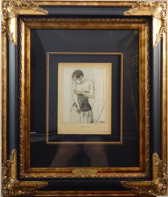 (356) Edgar Degas "La Femme Au Corset" (1 of 4)
