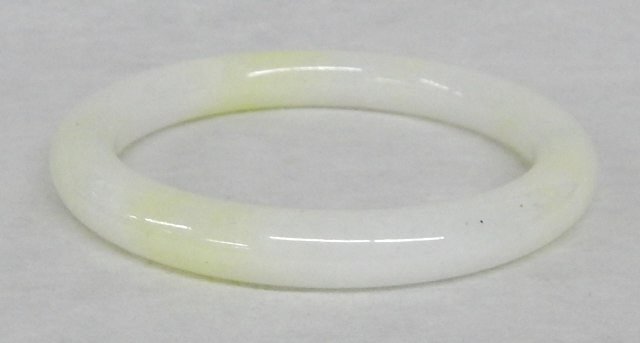 White Jade Bangle Bracelet (1 of 1)