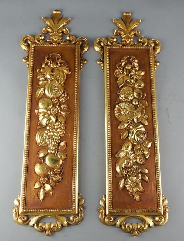 Pair of Decorative Wall Plaques (1 of 3)