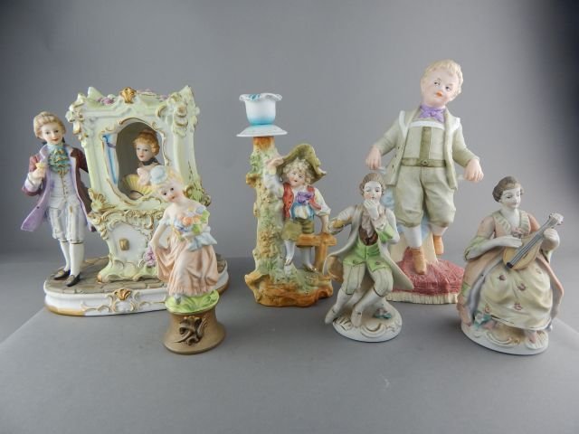 Six Porcelain Figurines (1 of 7)
