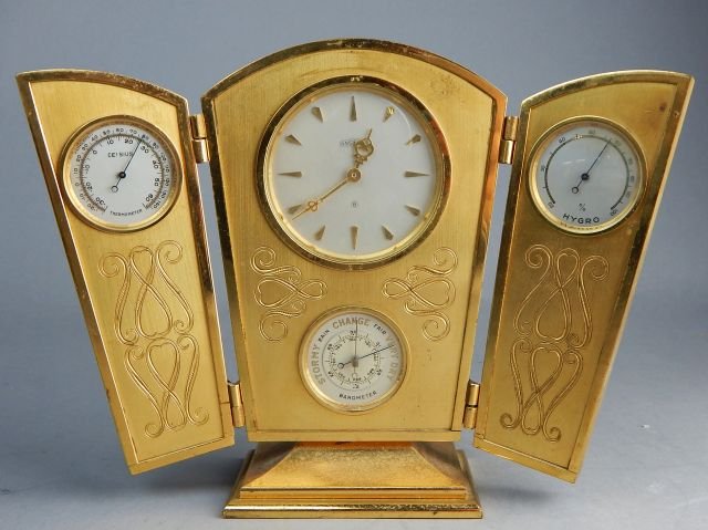 Angelus Triptych Eight Day Clock (1 of 7)