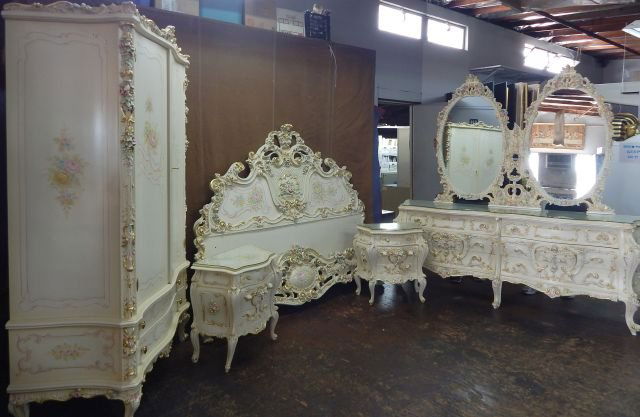 Italian 6 Piece Bedroom Set (1 of 9)