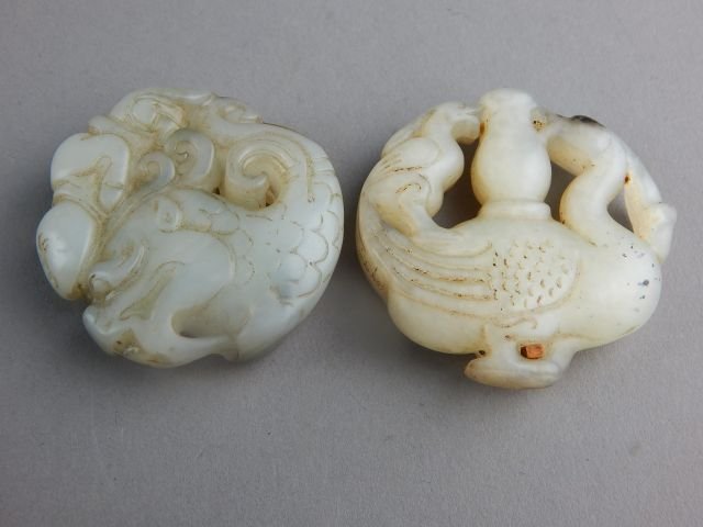 Two White Jade Carvings (1 of 2)