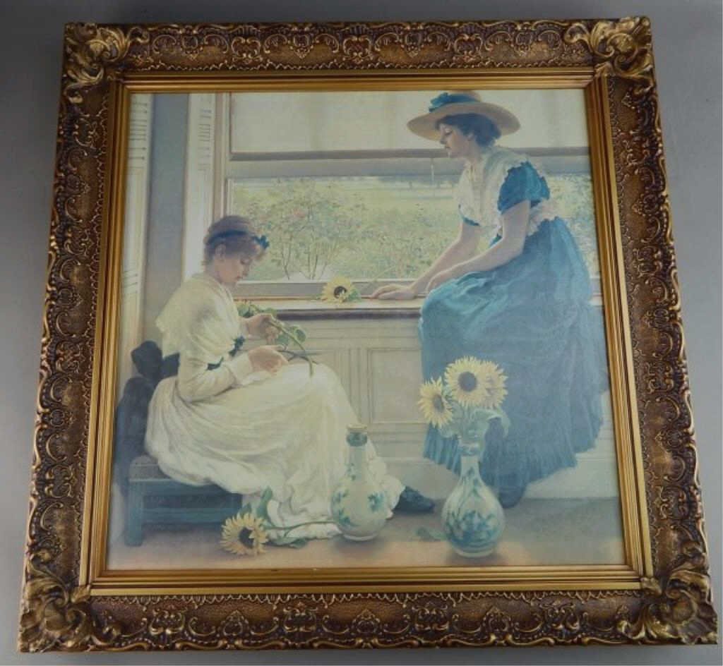 George Dunlop Giclee Print "Sun & Moon Flowers" (1 of 6)