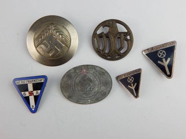 Six German Women's Misc. Badges (1 of 2)
