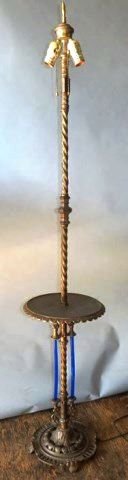 Vintage Metal Floor Table Lamp (1 of 6)