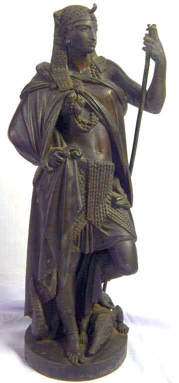 Antique Large Bronze Cleopatra Figure (1 of 5)