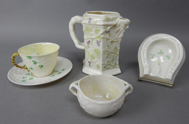Collection Of Five Vintage Belleek Items (1 of 10)