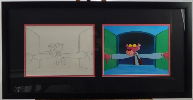 (274) United Artists " Pink Panther Window" (1 of 1)