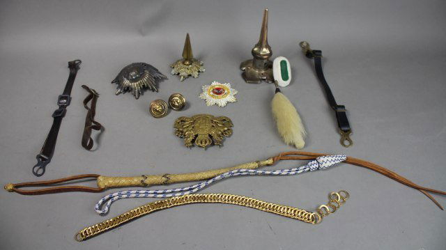 Fifteen Pieces Helmet Parts (1 of 5)