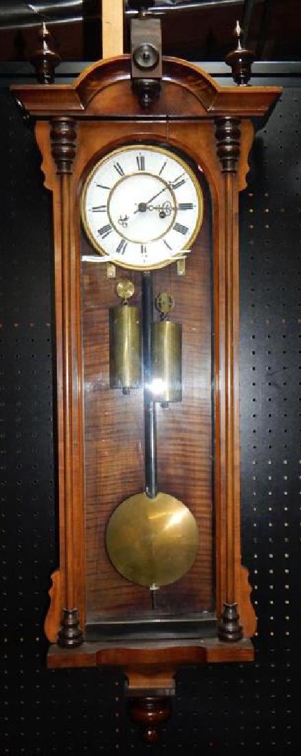 Vienna Two Weight Regulator Wall Clock (1 of 2)