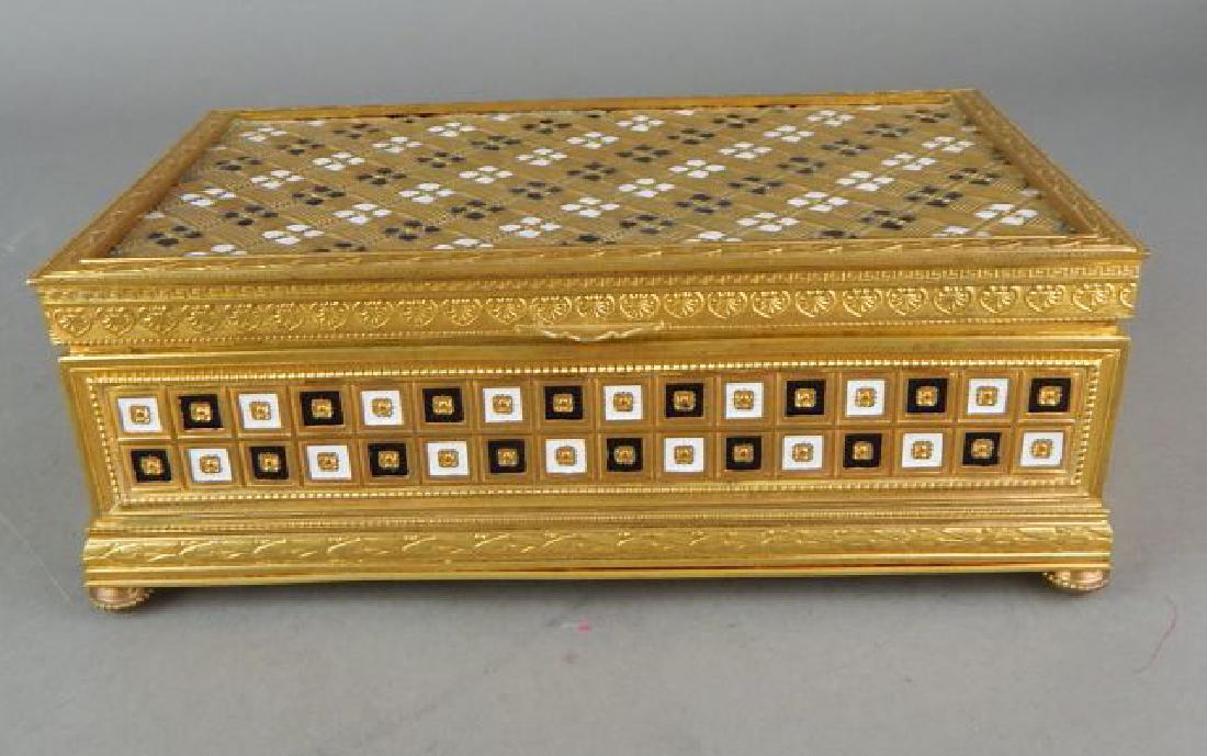 Champleve Enamel Dore Bronze Box (1 of 6)