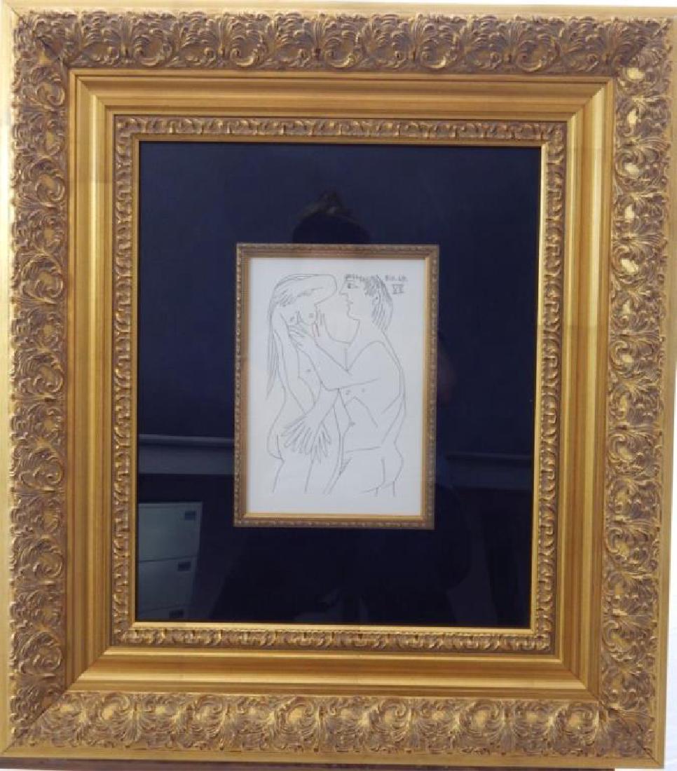 (194) Pablo Picasso " Homme Et Femme" (1 of 2)