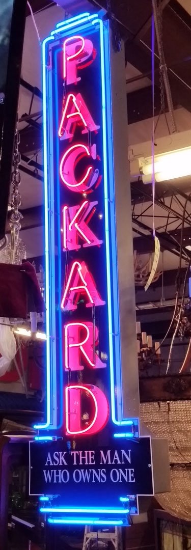 Packard Dealer Neon Sign (1 of 1)