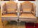 Pair of Lillian August fireside wingback chairs - 3