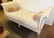 French Louis XV style rolled arm day bed Lillian August
