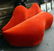 Red Lips Sofa after Salvador Dali Mae West Sofa - 2