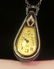 Art Deco onyx & diamond watch pendant