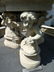 Cast stone figural fountain group with cherubs - 2