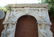 Carved sandstone arch with Atlas & caryatids - 2