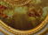 Oval gilt ceiling medallion with cherubs - 5