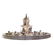 Grand scale Italian cast fountain group with dolphins