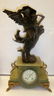 French Marti Cupid & Psyche mantel clock - 4