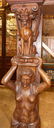 Grand scale French Renaissance mantel - 4