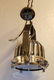 Pair of Industrial nickel over bronze lights - 5