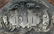 Antique cut stone arched panel dated 1911 - 2