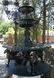 Cast iron 3-tier fountain with winged griffins - 5