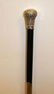 Antique English sterling silver conductor's baton - 4