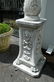 Pair of Italian cast stone 4-arm streetlight - 4