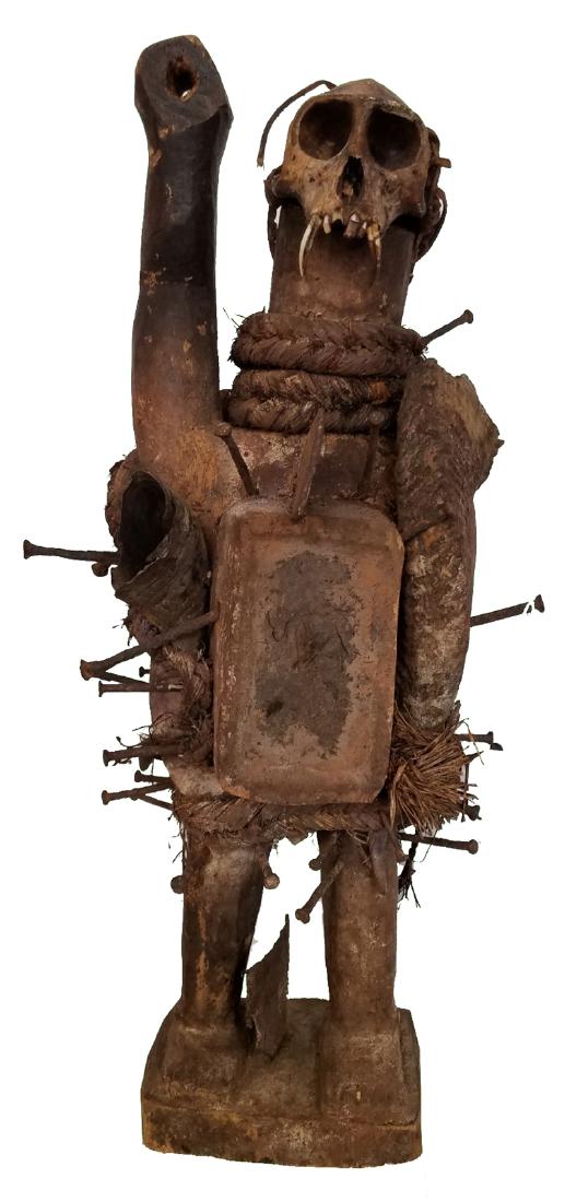 African ceremonial wooden figure (1 of 3)