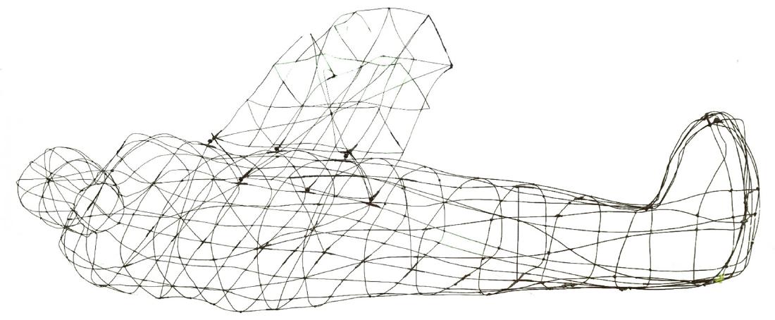 Antique wire mannequin magician's levitating prop (1 of 1)